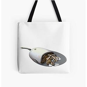 Mighty Mouse All Over Print Tote Bag