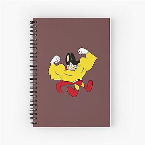 Retro Mighty Mouse 2 Spiral Notebook