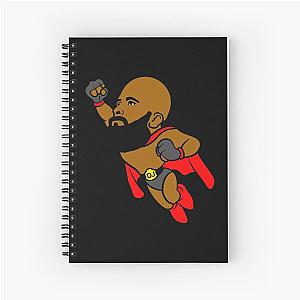 Demetrious Mighty Mouse Johnson Spiral Notebook