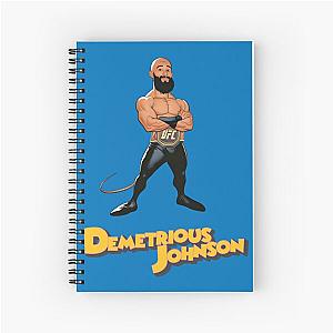 Demetrious Johnson - Mighty Mouse Spiral Notebook