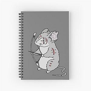 Mighty Mouse Huntress Spiral Notebook