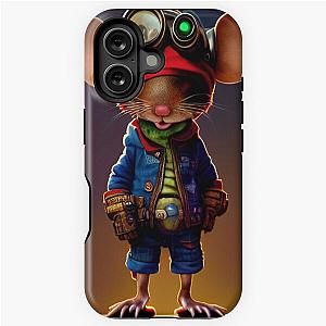 Mighty Mouse AI Art Design iPhone Tough Case