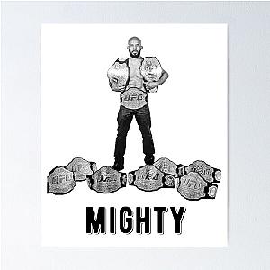 Demetrious Johnson Mighty Mouse Belts Poster