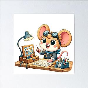 Mighty Mouse the Inventor Poster