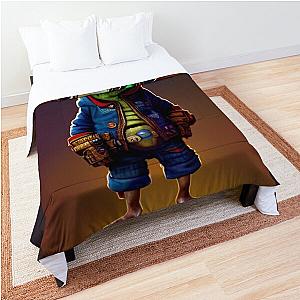 Mighty Mouse AI Art Design Comforter