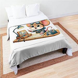 Mighty Mouse the Inventor Comforter