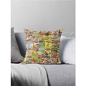 Mighty Mouse Throw Pillow