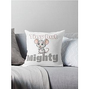 Mighty Mouse Throw Pillow