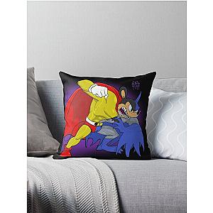 Composite Mighty MouseComposite Batbat Throw Pillow