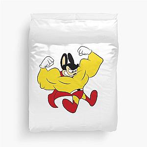 Retro Mighty Mouse 2 Duvet Cover