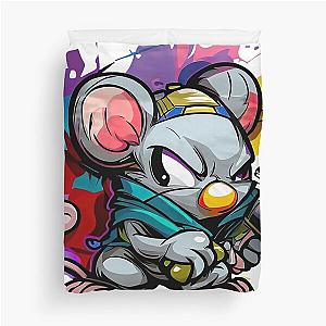 Mighty Mouse Duvet Cover