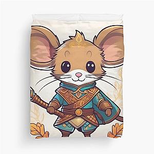 Whiskblade: The Mighty Mouse Warrior Duvet Cover