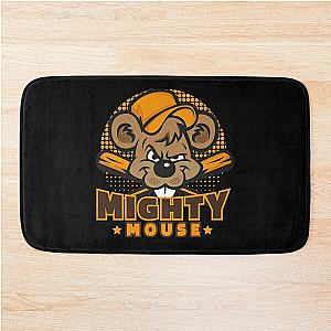 Hit Hard Run Fast mighty mouse Bath Mat