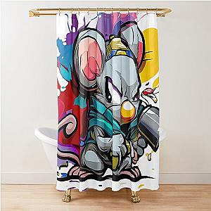 Mighty Mouse Shower Curtain