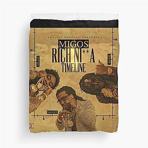 Migos rich nia timeline Duvet Cover