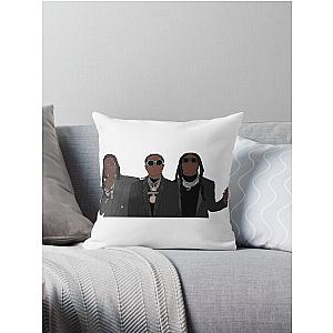 The Migos Throw Pillow