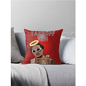 A tribute to Takeoff from Migos Throw Pillow