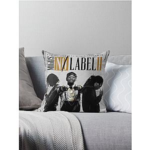 Migos no label 2 Throw Pillow