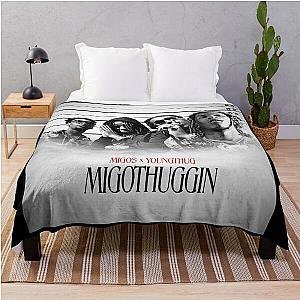 Migos migothuggin Throw Blanket