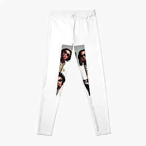 Migos rap music painting  Leggings