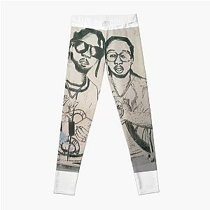 MIGOS ART CASUAL STREET WEAR Leggings