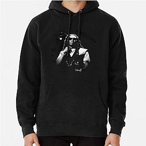 Migos rapping Takeoff Pullover Hoodie