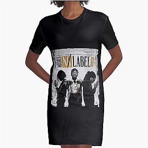 Migos no label 2 Graphic T-Shirt Dress