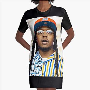 Migos Takeoff 2022 Graphic T-Shirt Dress