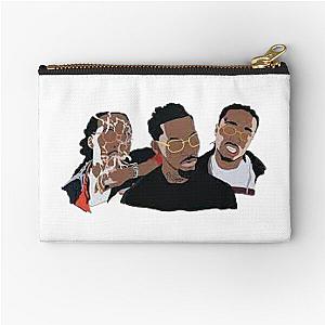 Migos illustration Zipper Pouch