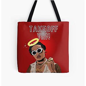 A tribute to Takeoff from Migos All Over Print Tote Bag