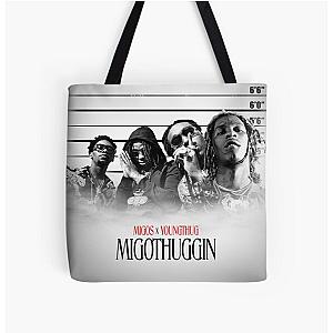 Migos migothuggin All Over Print Tote Bag