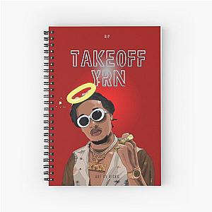 A tribute to Takeoff from Migos Spiral Notebook