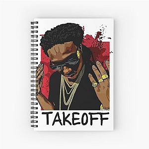 Takeoff Migos 2022 Spiral Notebook