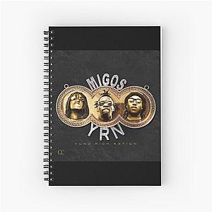 Migos yung rich nation Spiral Notebook