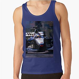 Mika Hakkinen racing his 1999 MP4 14 F1 race car Tank Top