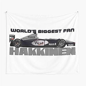 Mika Hakkinen McLaren World's biggest fan Tapestry