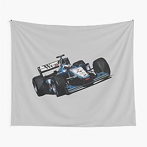 Mika Hakkinen F1 Car Low Poly Tapestry