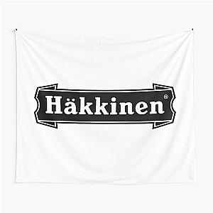 Mika Hakkinen Formula 1 Tapestry