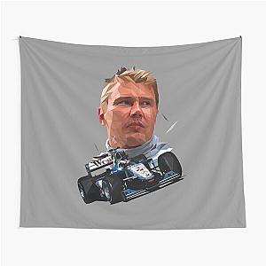 Mika Hakkinen Low Poly Tapestry
