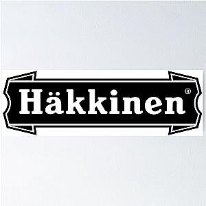 Mika Hakkinen  Formula 1 Poster