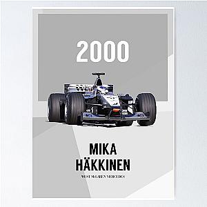 Mika Hakkinen F1 2000 Poster
