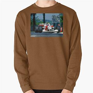 Mika Hakkinen racing his 1996 MP4-11 F1 race car on Imola sweatshirt