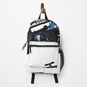 Mika Hakkinen F1 Car Low Poly Backpack
