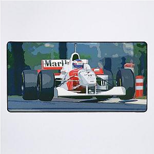 Mika Hakkinen racing his 1996 MP4 11 F1 racecar on Imola