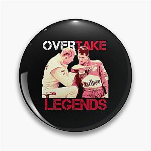 Overtake Legends Mika Hakkinen Michael Schumacher Pin