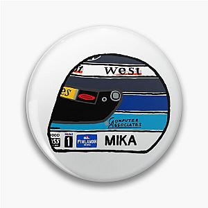 Mika Hakkinen Helmet Pin
