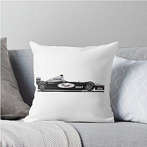 McLaren MP412 Mika Hakkinen Throw Pillow