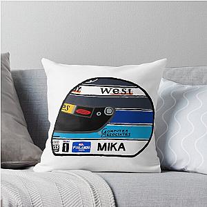 Mika Hakkinen Throw Pillow