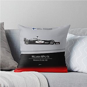 Mika Hakkinen MP414 Throw Pillow