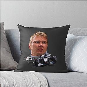 Mika Hakkinen Throw Pillow